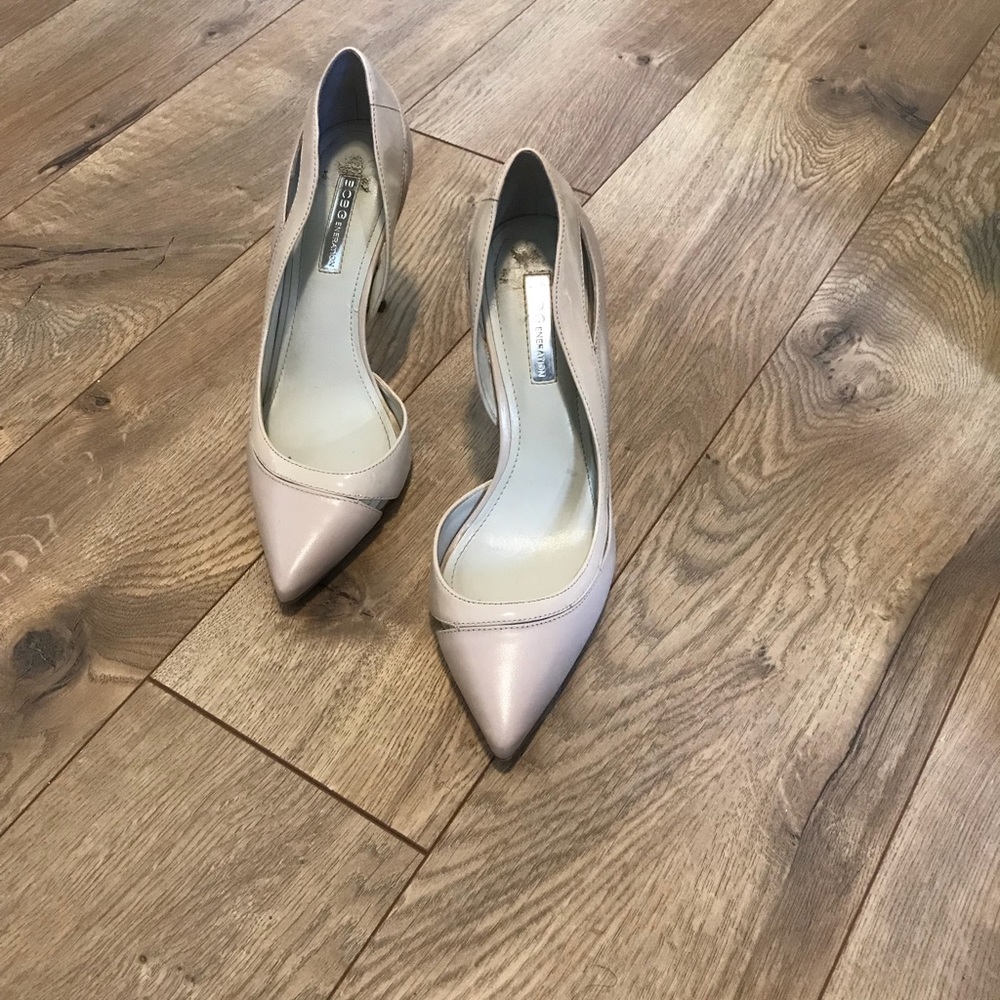 Nude blush BCBGen heels